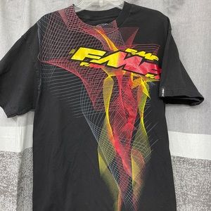 Mens FMF T Shirt - black/red size L